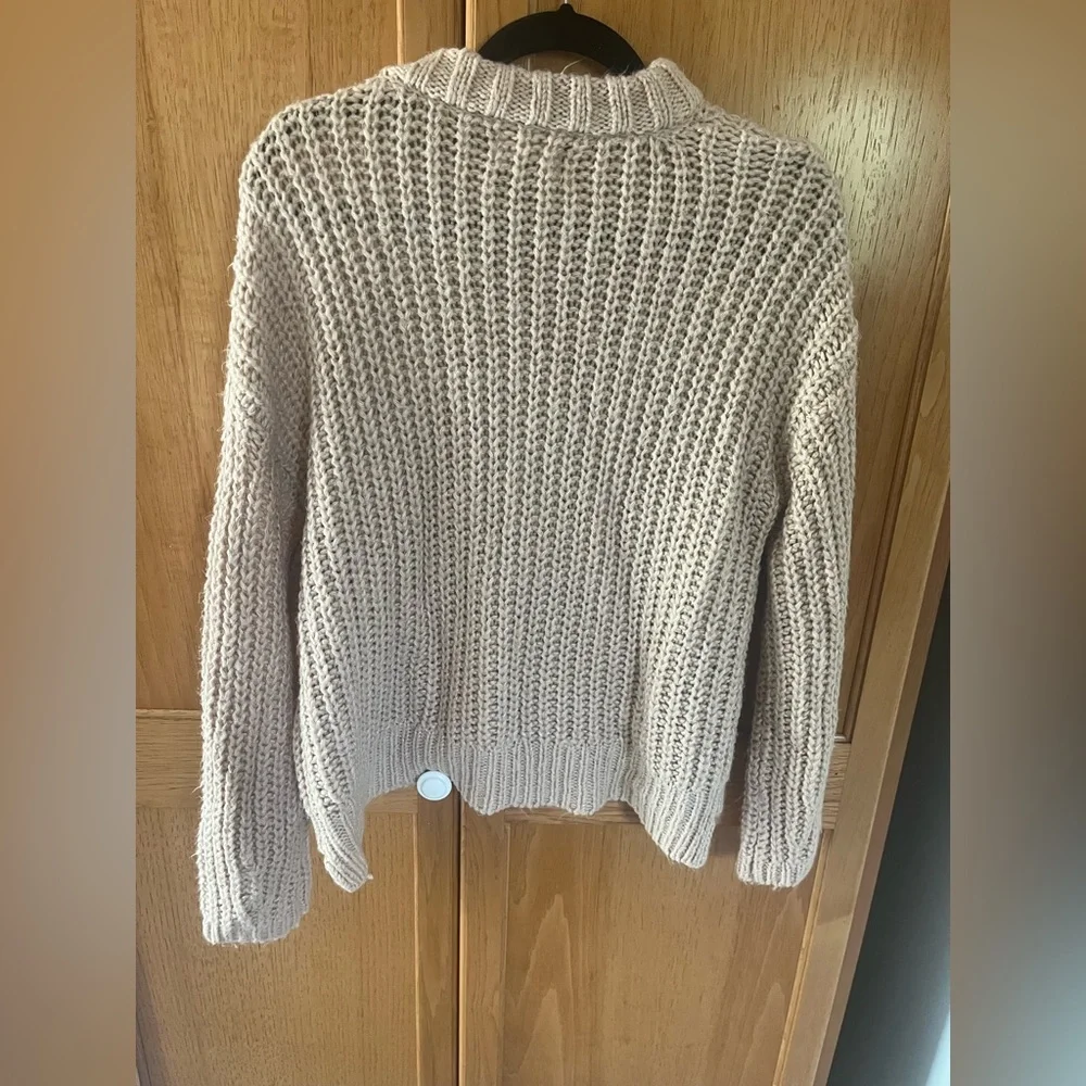 Women's sweaters -Universal Thread light mauve colored Cowl Neck Sweater